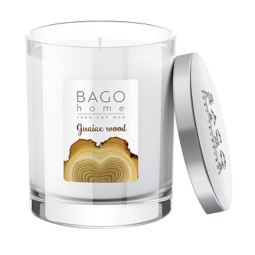 Свеча ароматическая Bago home Гваяковое дерево 132 г