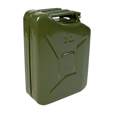 Канистра для технических жидкостей Павловская Заря 20 л металлическая зеленая