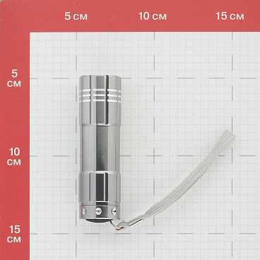 Фонарь ручной Navigator (949287) светодиодный 9 LED 1 Вт на батарейках AAA алюминий