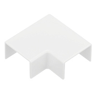 Угол плоский для кабель-канала DKC 25х17 мм белый (00415)