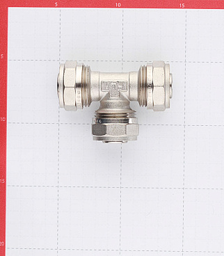 Тройник VALTEC 26 обж(ц) х 26 обж(ц) х 26 обж(ц)