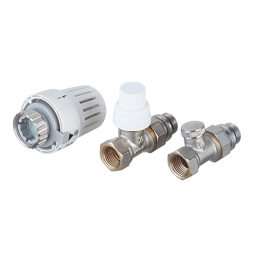 Комплект терморегулирующий Valtec 1/2 для радиатора (VT.046.N.04)