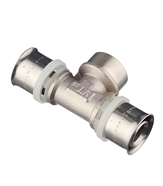 Тройник VALTEC (VTm.232.N.260526) 26(пресс) х 3/4 ВР(г) х 26(пресс)