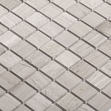 Мозаика Starmosaic Grey Polished серый мрамор из натурального камня 305х305х4 мм полированная