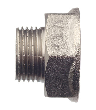 Переходник Valtec 1/2 ВР(г) х 3/8 НР(ш) латунный (VTr.592.N.0403)