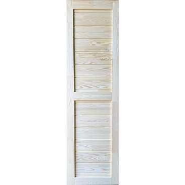 Дверь межкомнатная Тайга 600х2000 мм массив без покрытия глухая