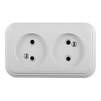 Розетка Svet накладная белая (0215-00371)