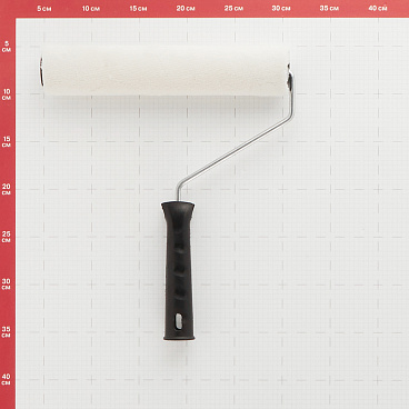 Валик велюр 250 мм d42 мм ворс 5 мм для алкидной основы с ручкой Hesler Frankfurt