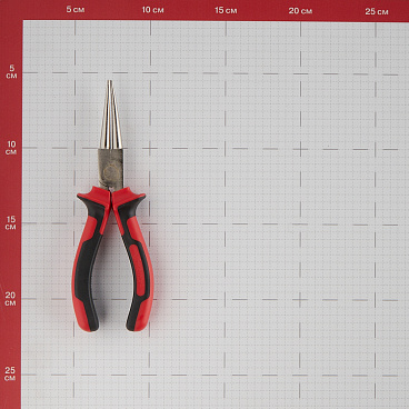 Круглогубцы с прорезиненной ручкой Matrix 160 мм (17355)