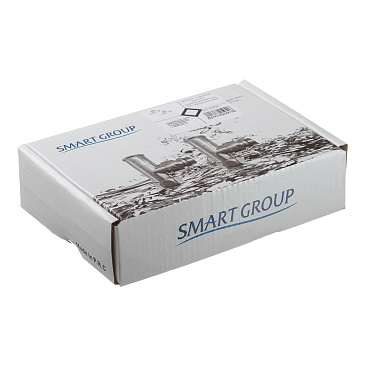 Вентиль с круглой ручкой для полотенцесушителя ЛД 1/2х3/4 черный матовый (2 шт.)