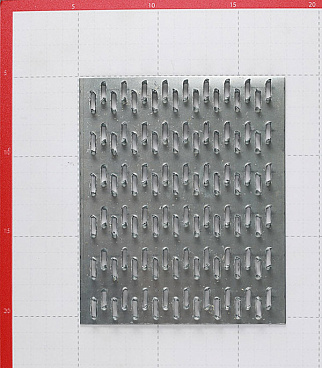 Пластина гвоздевая оцинкованная 129х152х1.0 мм