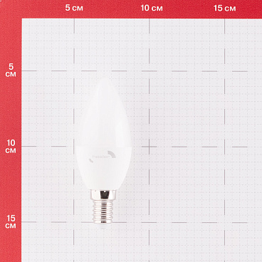 Лампа светодиодная Hesler E14  4000К 5 Вт 475 Лм 230 В свеча матовая
