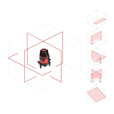 Уровень лазерный RGK LP-64 (4610011871665)