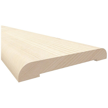 Наличник 50х12х2200 мм массив без покрытия прямой (1 шт.)