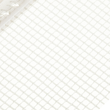 Профиль примыкания оконный пластиковый с сеткой 9 мм 2,4 м самоклеящийся