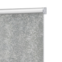 Рулонная штора блэкаут 50х160 см Decofest Марбл мини серая