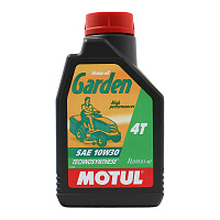 Масло для 4-тактных двигателей Motul Garden 4T 10W30 всесезонное синтетическое 1 л (MBK0037660)