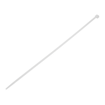 Стяжка кабельная Европартнер 290х4,8 мм нейлонoвая белая (100 шт.)