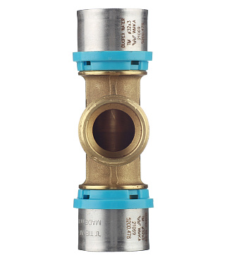 Тройник Tiemme 32(пресс) х 1 НР(ш) х 32(пресс)