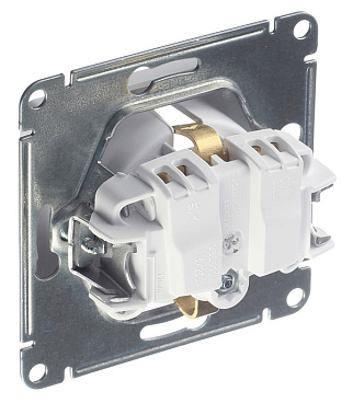 Розетка Systeme Electric Glossa встраиваемая белая (GSL000143)