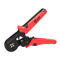 Пресс-клещи КВТ ПКВк-10у для обжима втулочных наконечников 0,25-10 кв.мм (78863)