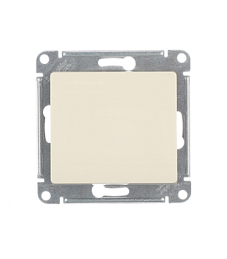 Переключатель Systeme Electric Glossa одноклавишный встраиваемый бежевый (GSL000261)