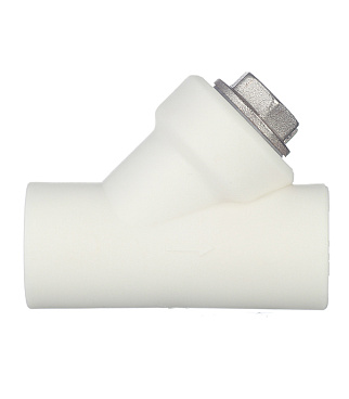 Фильтр полипропиленовый Valtec косой 25 мм В/В сетчатый (VTp.786.0.025)