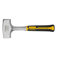 Кувалда кованая цельнометаллическая Denzel 2 кг фибергласовая ручка (11013)