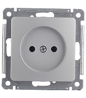Розетка Hegel Master встраиваемая серебро (РС16-401-06)