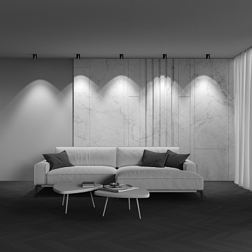 Потолочный светильник Technical C064CL-12W4K-RD-B