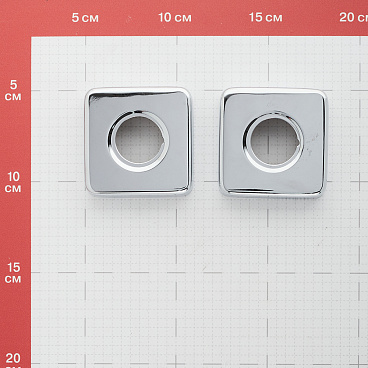 Чашка декоративная Corsa Deco квадратная 59 мм (2 шт.) (691343)