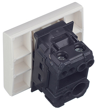 Выключатель для кабель-канала DKC Viva белый 2 модуля (45021DIY)