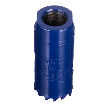 Коронка биметаллическая Практика (035-929) универсальная d22 мм