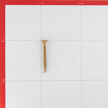 Саморезы универсальные для аквапанелей 39x3,9 мм SB Кнауф желтые (250 шт.)