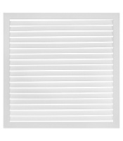Решетка вентиляционная ПВХ Era ПР 600х600 мм белая