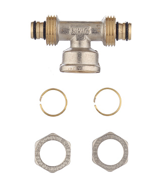 Тройник 16 обж(ц) х 1/2 ВР(г) х 16 обж(ц)