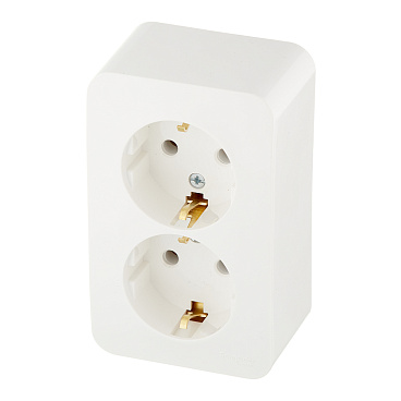 Розетка Systeme Electric Blanca накладная молочная (BLNRA010212)