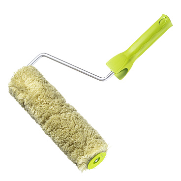 Валик полиакрил 250 мм d48 мм ворс 18 мм для водной основы с ручкой Wenzo Roma