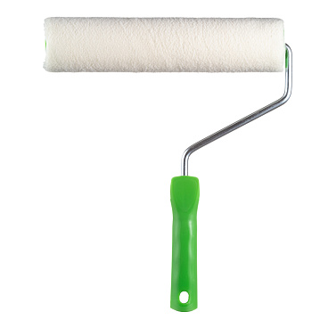 Валик велюр 250 мм d42 мм ворс 4 мм для алкидной основы с ручкой Wenzo Siena