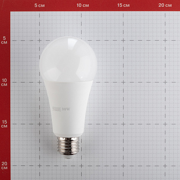 Лампа светодиодная Gauss E27 4100К 30 Вт 2360 Лм 180-240 В груша A67/A70 матовая