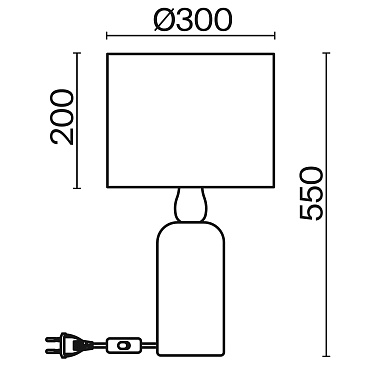 Настольный светильник Freya FR5326TL-01W1