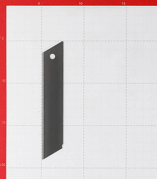 Лезвие для ножа Hesler 25 мм прямое (10 шт.)