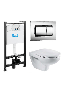 Mateo подвесной унитаз+инстал+кнопка+сид