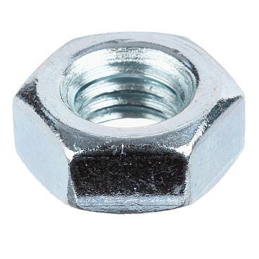 Гайка шестигранная оцинкованная М10 DIN 934 (2 кг)