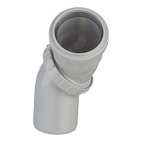 Отвод Pro Aqua Comfort d50 мм полипропиленовый поворотный для внутренней канализации