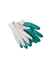 Перчатки х/б с латексным обливом XL