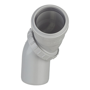Отвод Pro Aqua Comfort d50 мм полипропиленовый поворотный для внутренней канализации