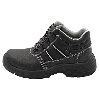 Ботинки из искусственной кожи с защитным подноском размер 42 черные Мистраль Аскет (134482)