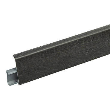 Плинтус ПВХ напольный Winart 72 мм смоул 2200 мм Г-профиль со съемной панелью