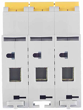 Автоматический выключатель модульный IEK Karat ВА 47-29 3P 50А тип C 4,5 кА 400 В (MVA20-3-050-C)